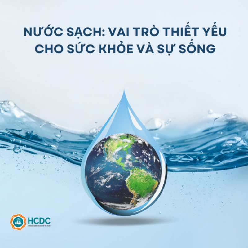 Nước sạch đóng vai trò thiết yếu trong việc bảo vệ sức khỏe con người và duy trì cuộc sống.